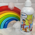 Kiddren Bubble Bath 8 ounce bubble bath for kids forms a thick lather of bubbles for kids to play in at bath time while it cleans and moisturizes