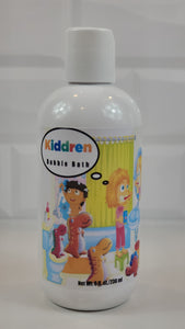 Kiddren Bubble Bath 8 ounce bubble bath for kids forms a thick lather of bubbles for kids to play in at bath time while it cleans and moisturizes