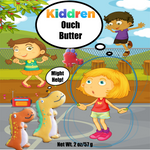 Kiddren Ouch Butter 2 ounce for kids is great to apply as soon as kids get a minor bump or ouch to prevent or lessen bruising or  bumps