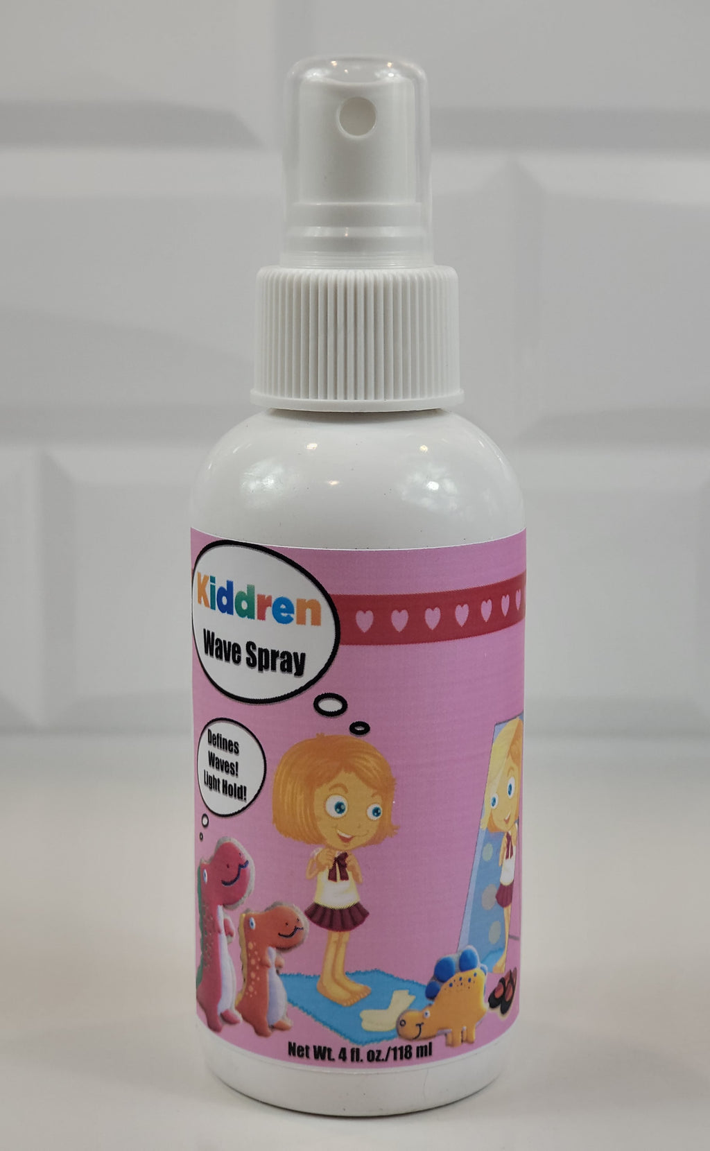 Kiddren Wave Spray 4 ounce wave spray for kids hair brings out natural beachy waves and provides a light hold